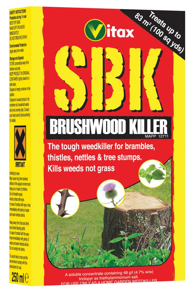 Vitax SBK Brushwood Killer 250ml concentrate weed killer